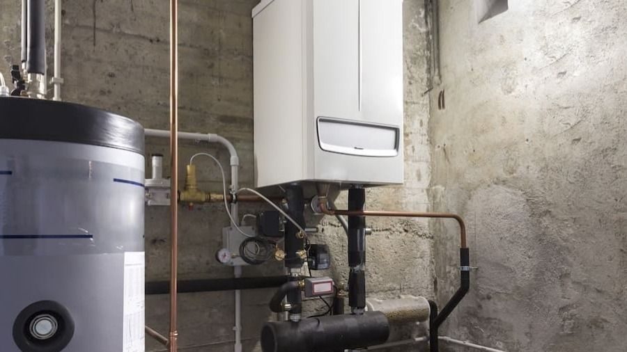 boiler in basement