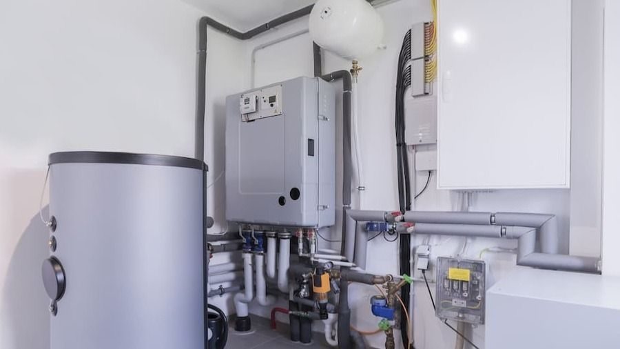 boiler in a home