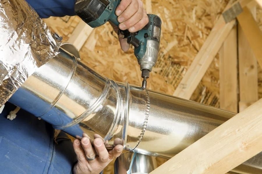 Duct sealing in Madison and Greater Wisconsin improving HVAC airflow and efficiency.