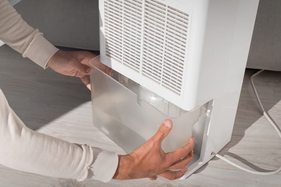Old dehumidifier in Madison and Greater Wisconsin failing to controlling indoor humidity.