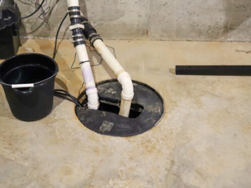Sump Pump Installed in Residential Home's Basement in Wausau, WI